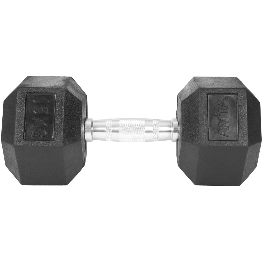 Αλτήρας Εξάγωνος Rubber Cover Class A - 15,0Kg