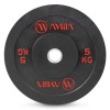 Δίσκος AMILA Black R Bumper Slim 50mm 5Kg