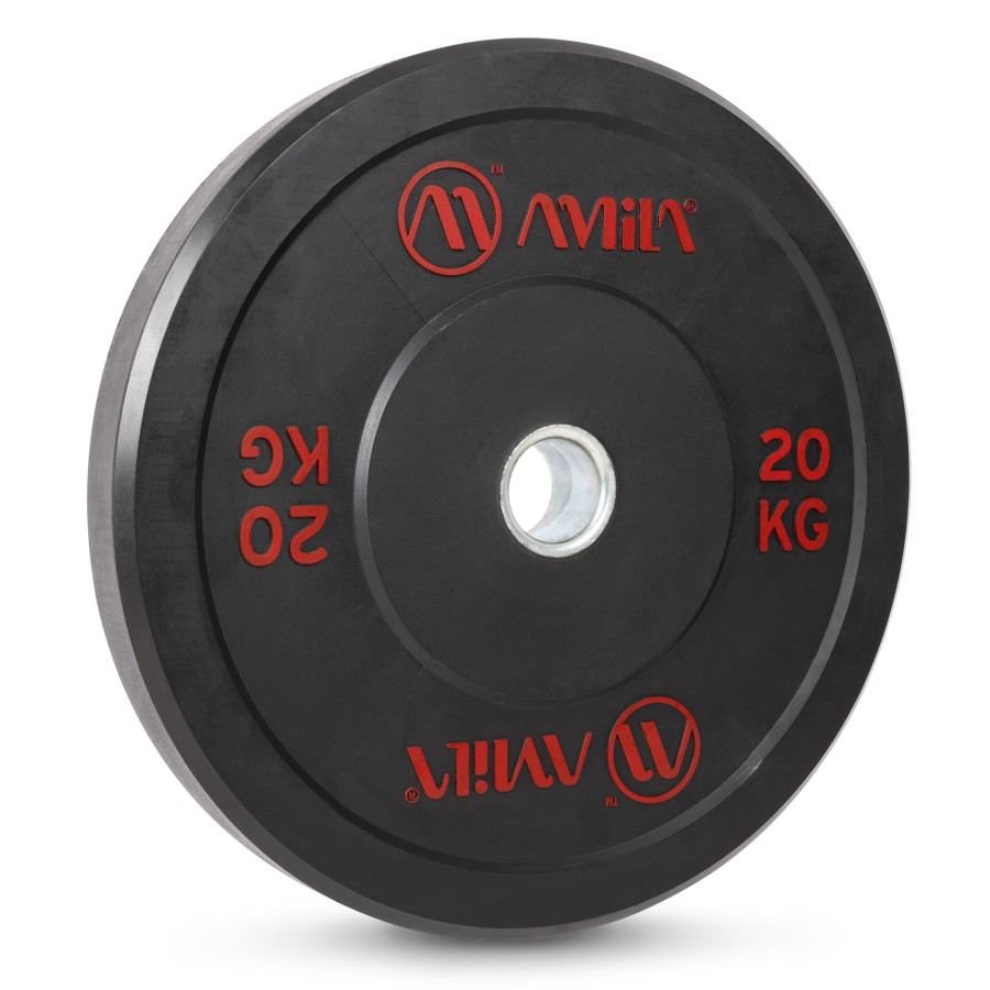 Δίσκος AMILA Black R Bumper Slim 50mm 20Kg