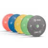 Δίσκος Color Bumper Plate Slim 50 mm 10 kg – Πράσινο