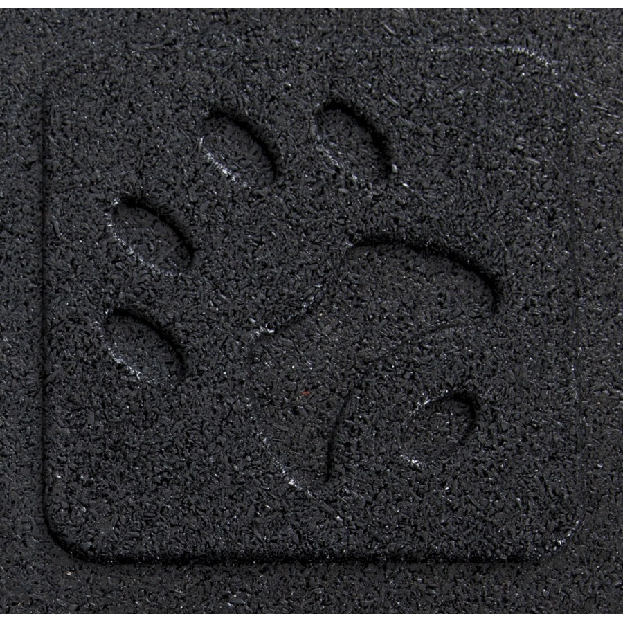 BEFIT PRO Επαγγελματικό Δάπεδο Γυμναστηρίου Μαύρο 100x100x2cm