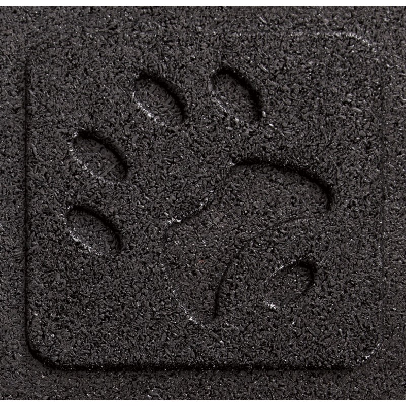 BEFIT PRO Επαγγελματικό Δάπεδο Γυμναστηρίου Μαύρο 100x100x1,5cm