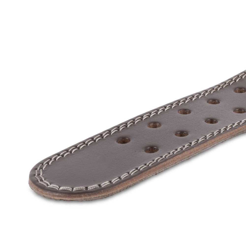 Ζώνη Άρσης Βαρών AMILA Δερμάτινη Καφέ A Quality M