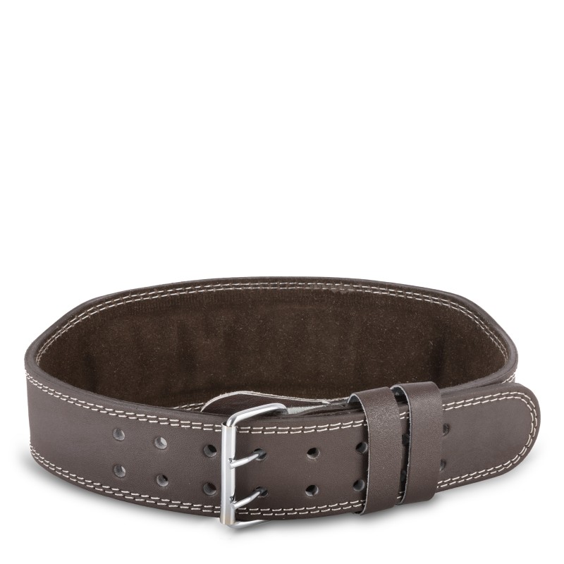 Ζώνη Άρσης Βαρών AMILA Δερμάτινη Καφέ B Quality M