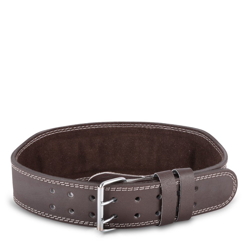 Ζώνη Άρσης Βαρών AMILA Δερμάτινη Καφέ C Quality M