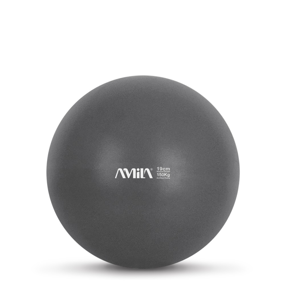 Μπάλα Γυμναστικής AMILA Pilates Ball 19cm Μαύρη