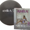 Μπάλα Γυμναστικής AMILA Pilates Ball 25cm Μαύρη