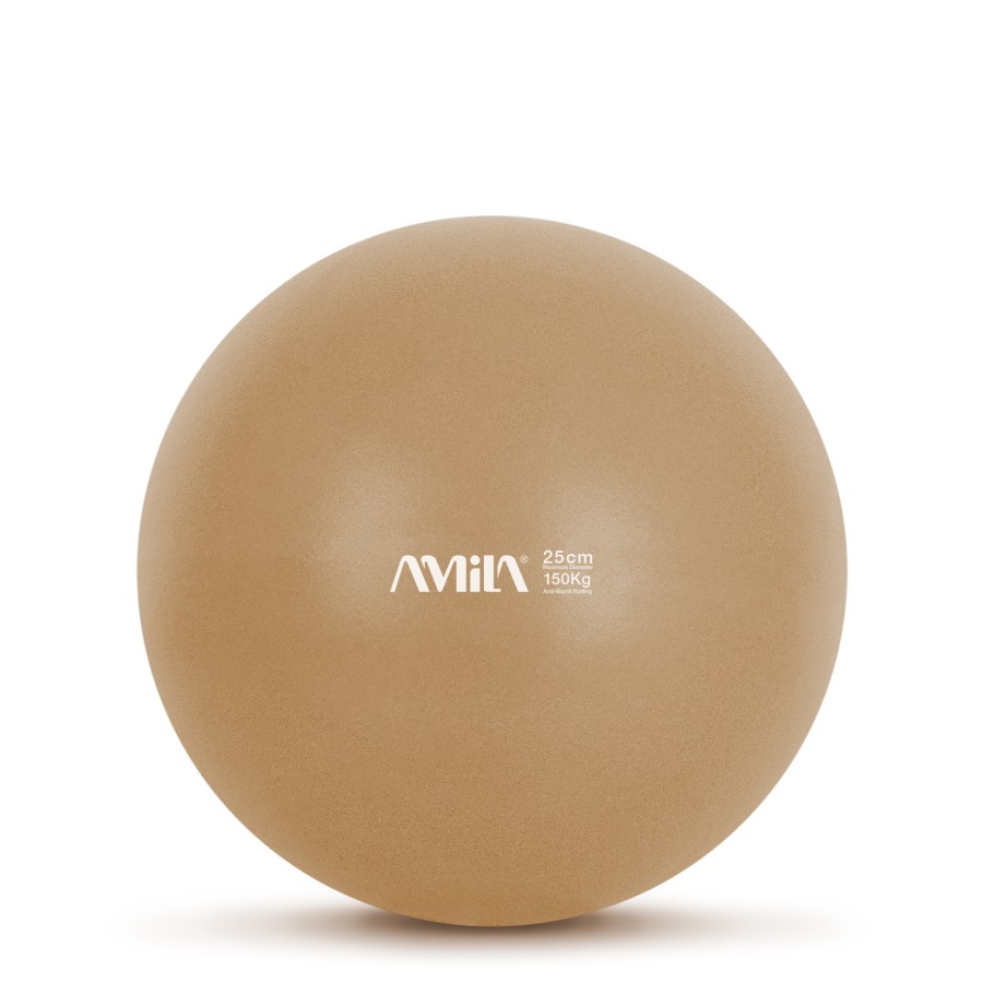 Μπάλα Γυμναστικής AMILA Pilates Ball 25cm Χρυσή Bulk