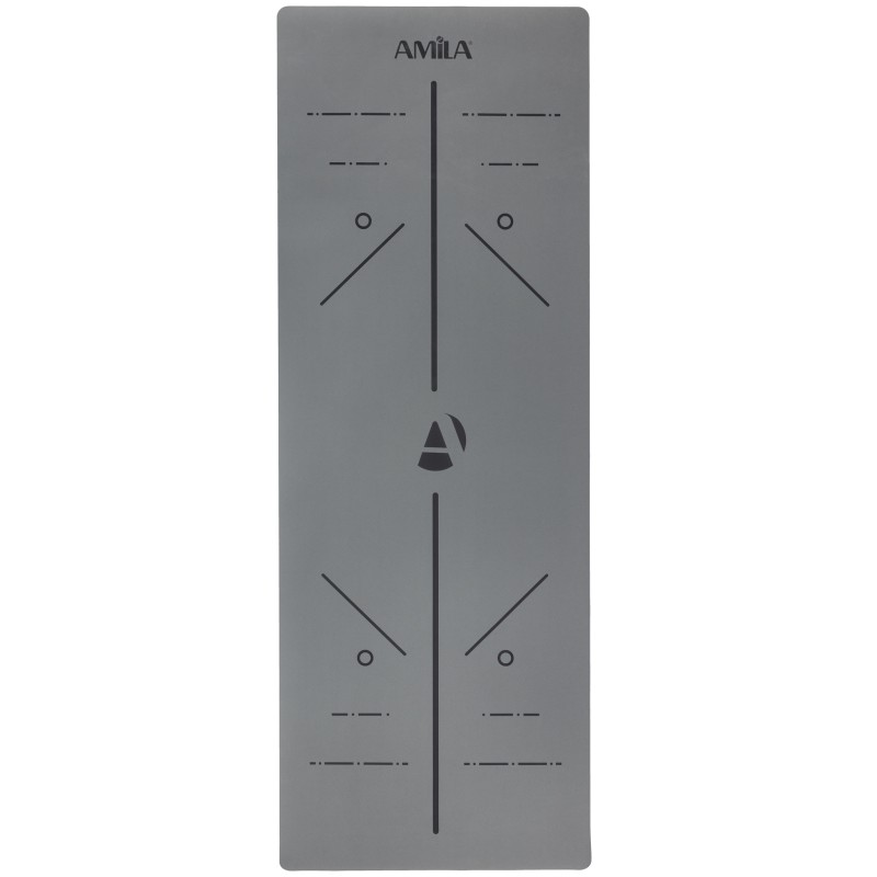 Στρώμα Γυμναστικής AMILA PU 4mm Γκρι