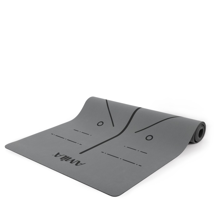 Στρώμα Γυμναστικής AMILA PU 4mm Γκρι