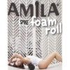 AMILA Foam Roller Spike Φ14x32cm Μαύρο