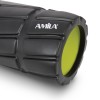 AMILA Foam Roller Arrow Φ14x33cm Μαύρο/Λάιμ
