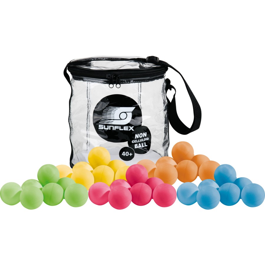 Μπαλάκια Ping Pong Sunflex Learning PVC 144 Τεμάχια