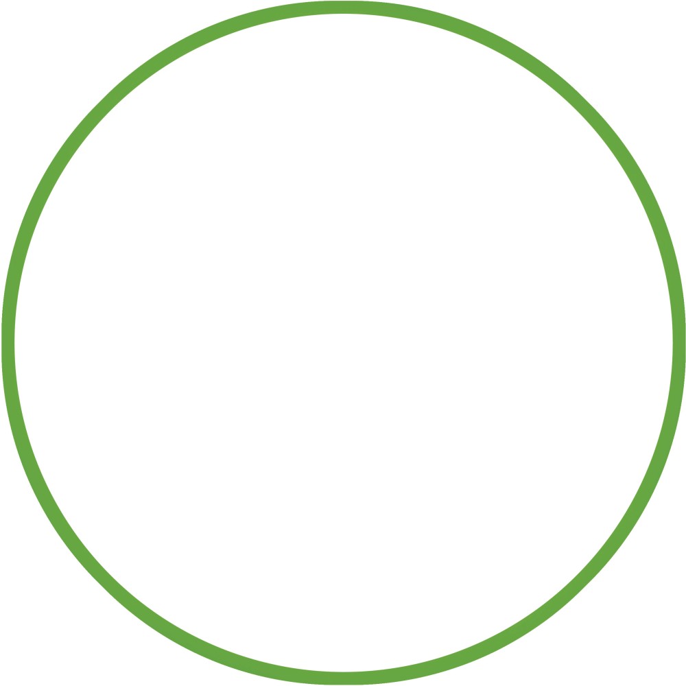 Χούλα-Χουπ HQ 70cm - Φ19mm - 280gr, Πράσινο
