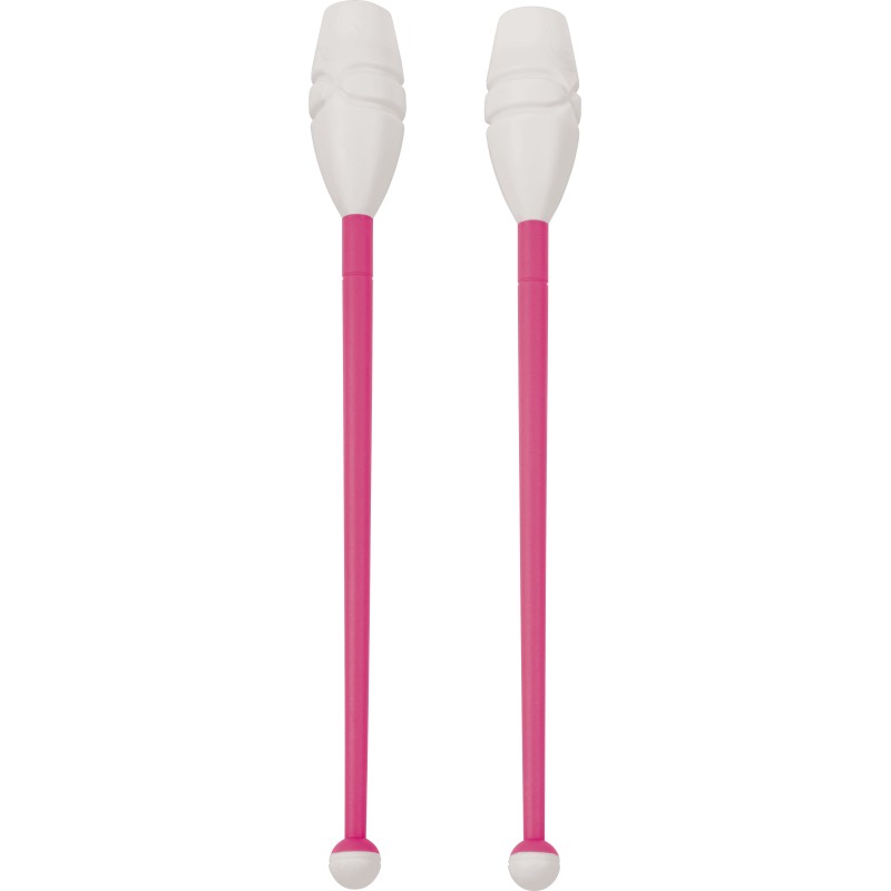 Κορίνες Ρυθμικής Γυμναστικής 45cm Μαλακές, Φούξια/Λευκό