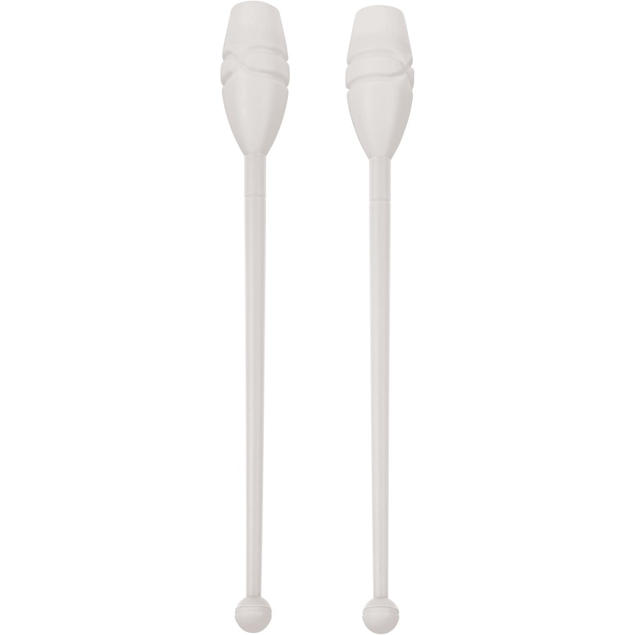 Κορίνες Ρυθμικής Γυμναστικής Παιδικές 36cm Σκληρές, Λευκές