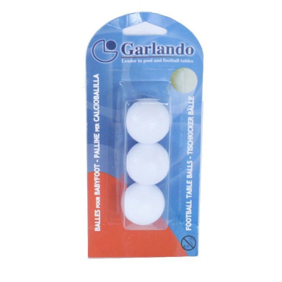 ΜΠΑΛΑΚΙΑ (3pcs) white FOOTBALL TABLE