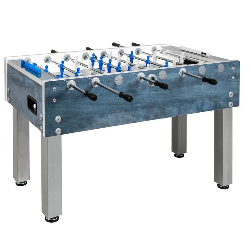 ΠΟΔΟΣΦΑΙΡΑΚΙ (G-500) weatherproof blue telescopic rods