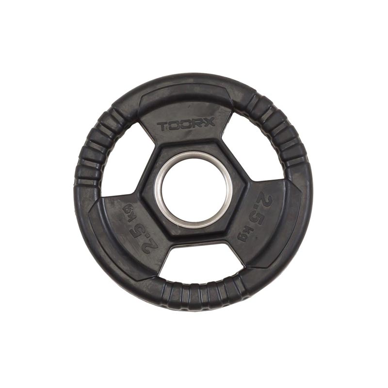 ΔΙΣΚΟΣ ΠΛΑΣΤΙΚΟΣ Φ50 (2,5kg) ΜΕ ΛΑΒΕΣ Toorx