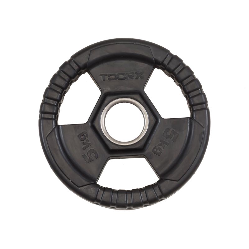 ΔΙΣΚΟΣ ΠΛΑΣΤΙΚΟΣ Φ50 (5,0kg) ΜΕ ΛΑΒΕΣ Toorx