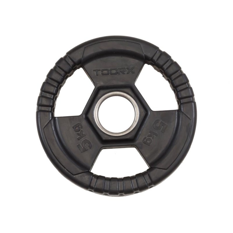 ΔΙΣΚΟΣ ΠΛΑΣΤΙΚΟΣ Φ50 (5,0kg) ΜΕ ΛΑΒΕΣ Toorx