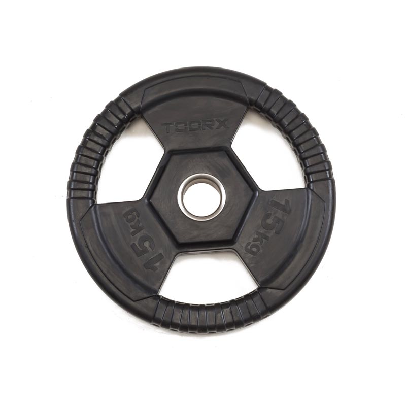 ΔΙΣΚΟΣ ΠΛΑΣΤΙΚΟΣ Φ50 (15,0kg) ΜΕ ΛΑΒΕΣ Toorx