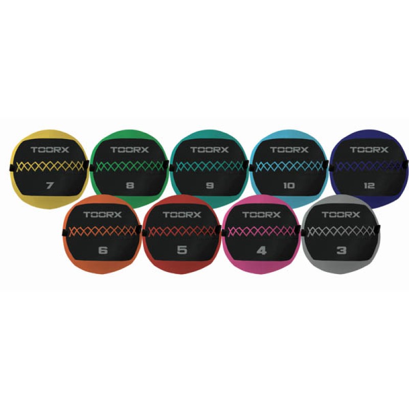 WALL BALL 9kg (AHF-230) 35cm new colours Toorx