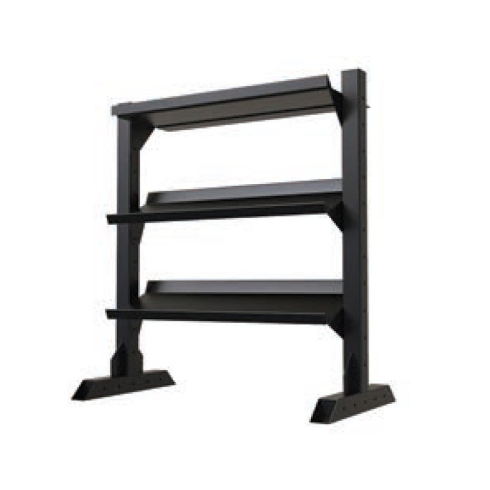 STAND (RB-3R105) ALONE RACK with 3 shelves 120 cm Toorx