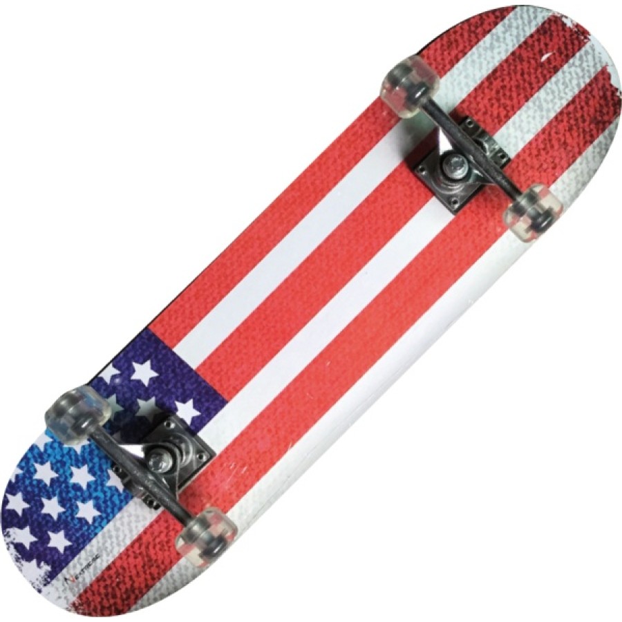 TRIBE PRO USA FLAG - maple Skateboard