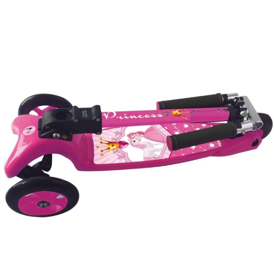 ADVENTURE KID PRINCESS fuchsia 3 weels scooter