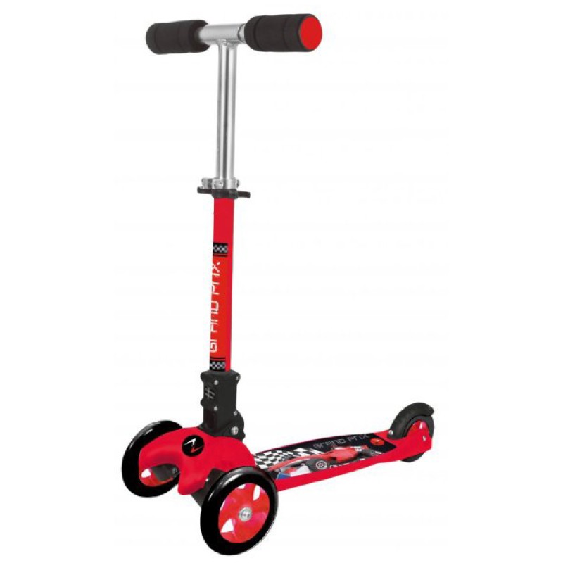 ADVENTURE KID GRAND PRIX red 3 weels scooter