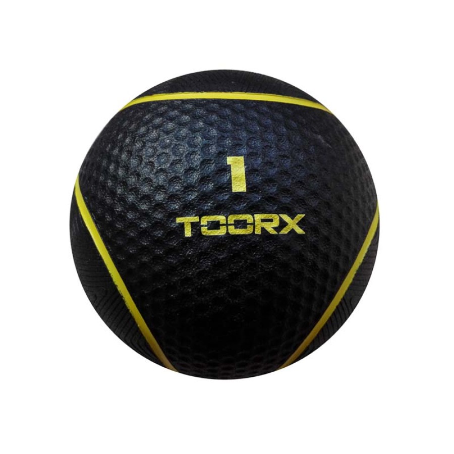 MEDICINE BALL 1kg  (AHF-105) 19,5cm Toorx