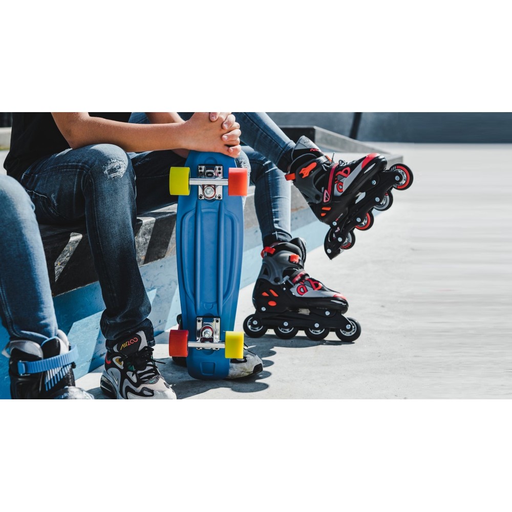 Nijdam Inline Skates - Παγοπέδιλα Combo "Red Raider"