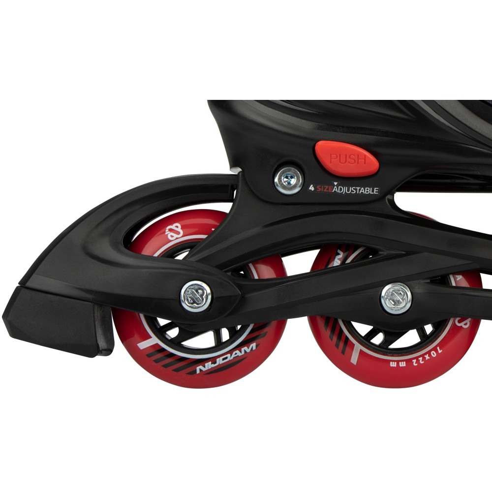 Nijdam Inline Skates Ρυθμιζόμενα 3-σε-1 "Street Shift"