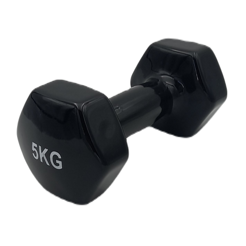 Ζευγάρι Αλτήρων Βινυλίου Μαύρο 5kg Pro-Fit