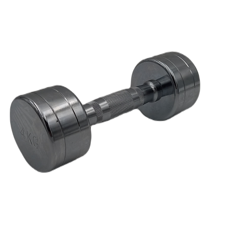 Chrome Dumbbell 4kg Pro-Fit set