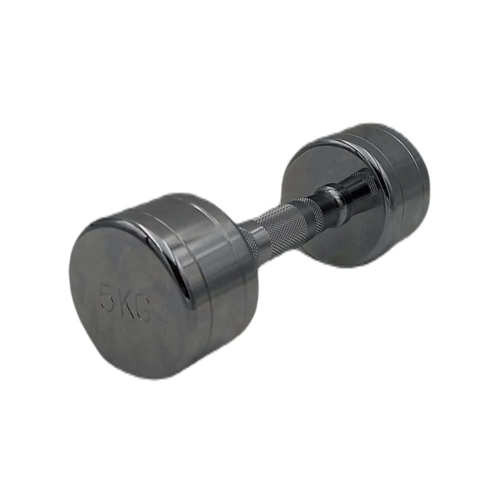 Chrome Dumbbell 5kg Pro-Fit set