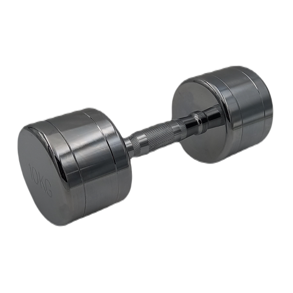 Chrome Dumbbell 10kg Pro-Fit set