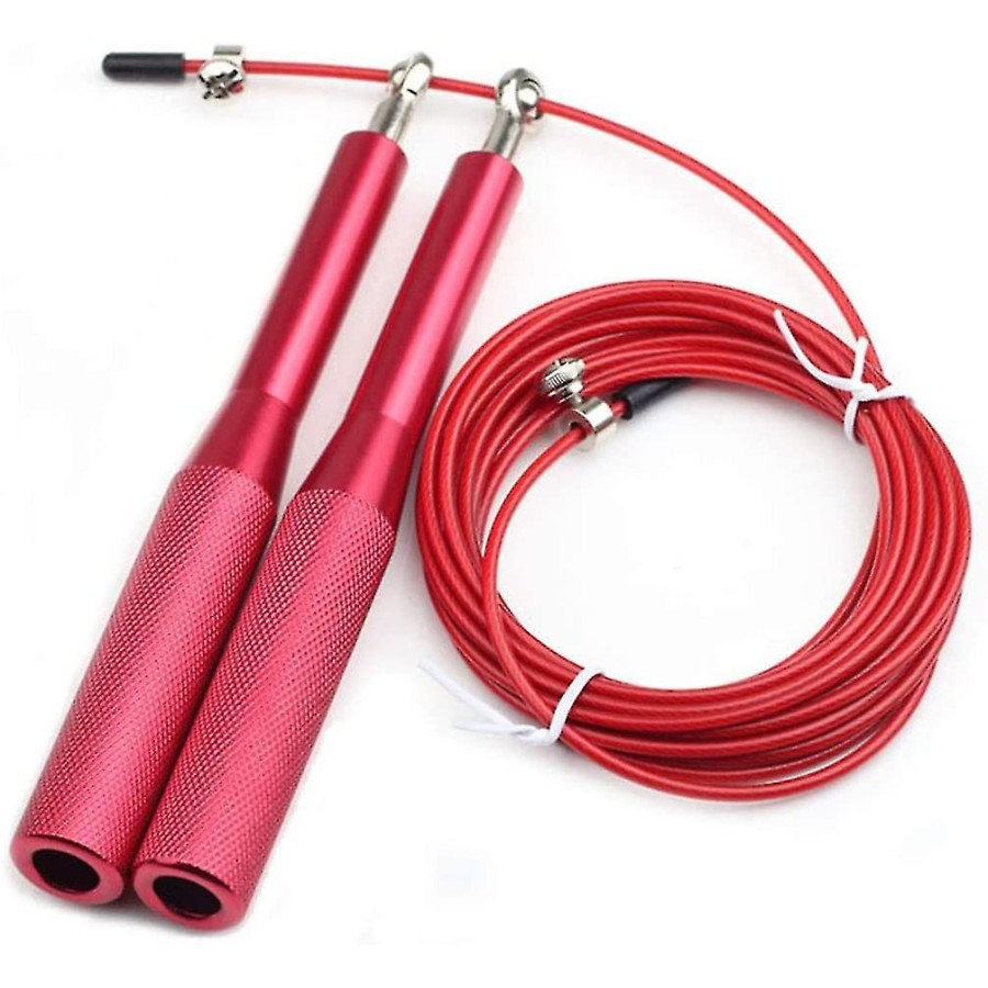 Speed Rope Pro-Fit Κόκκινο με Ρυθμιζόμενο Μήκος