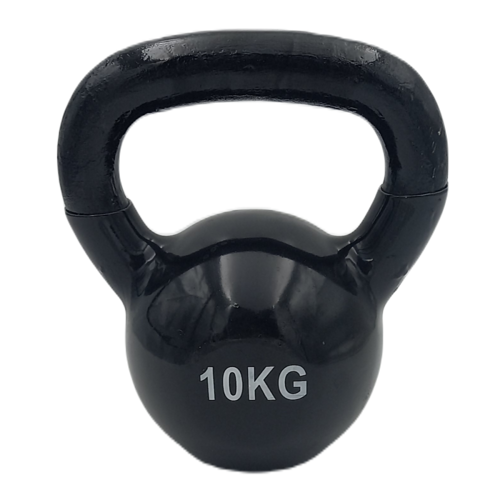 Kettlebell Βινυλίου Μαύρο 10kg Pro-Fit