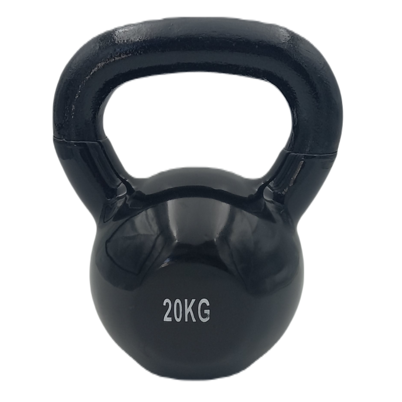 Kettlebell Βινυλίου Μαύρο 20kg Pro-Fit
