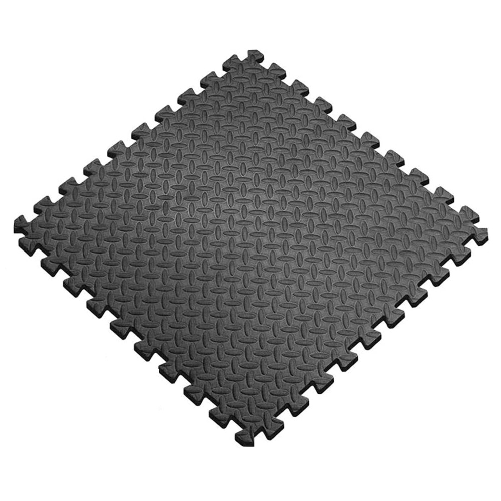 Set of 4 puzzle 1.2cm 60*60cm black Pro-Fit