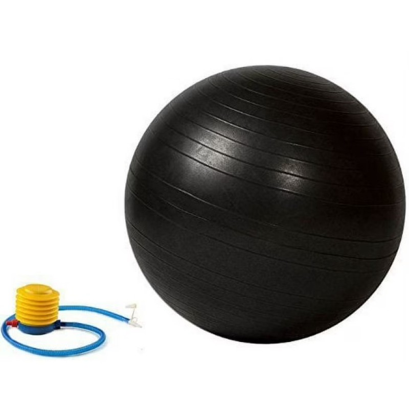 Glossy fit ball 65cm black Pro-Fit