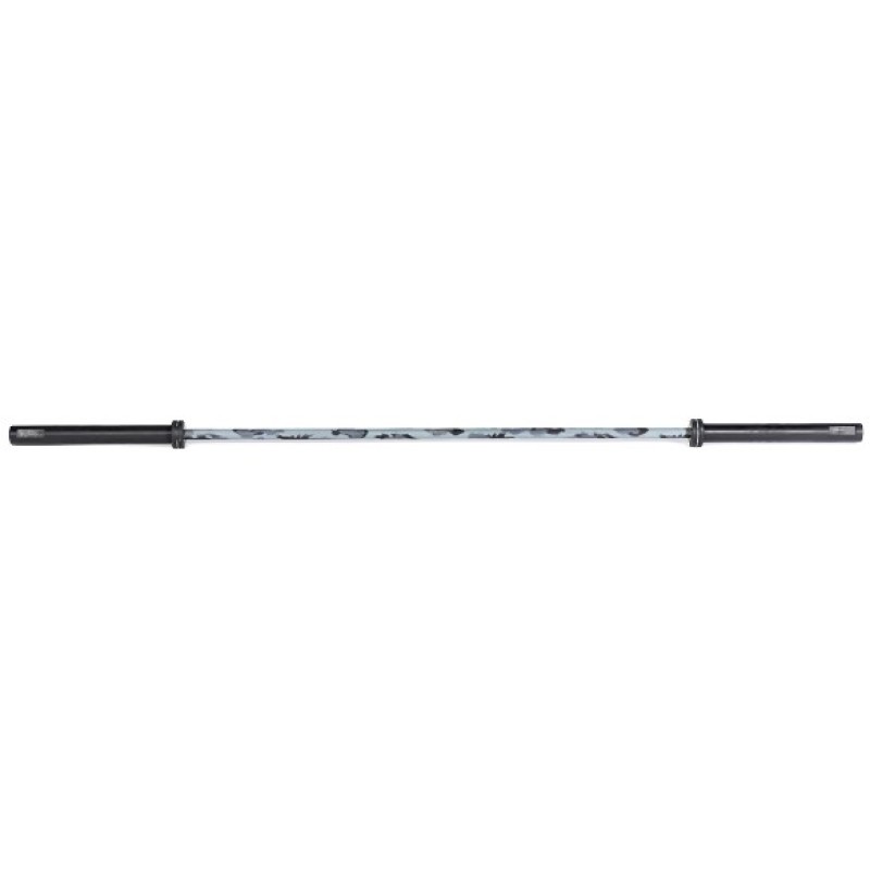 Grey camouflage olympic barbell 2,20m Pro-fit