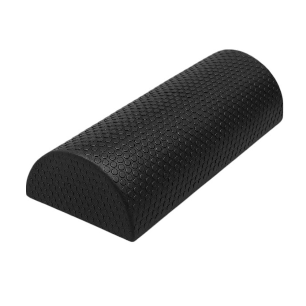 Yoga half roller EVA 30cm black
