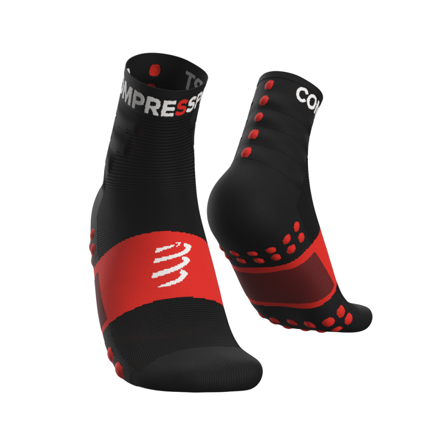 COMPRESSPORT 2-PACK SOCKS (ΜΑΥΡΗ) 45-48