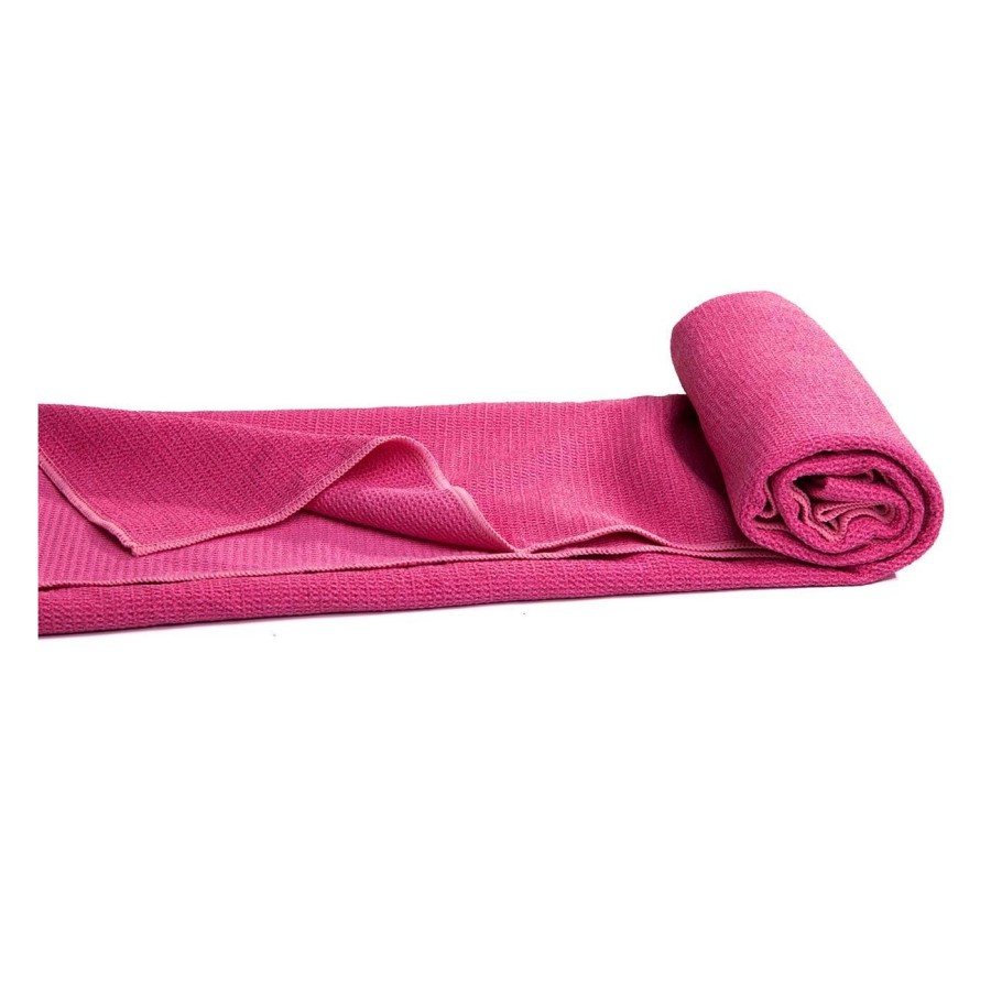COMFORT YOGA TOWEL -FUCHSIA