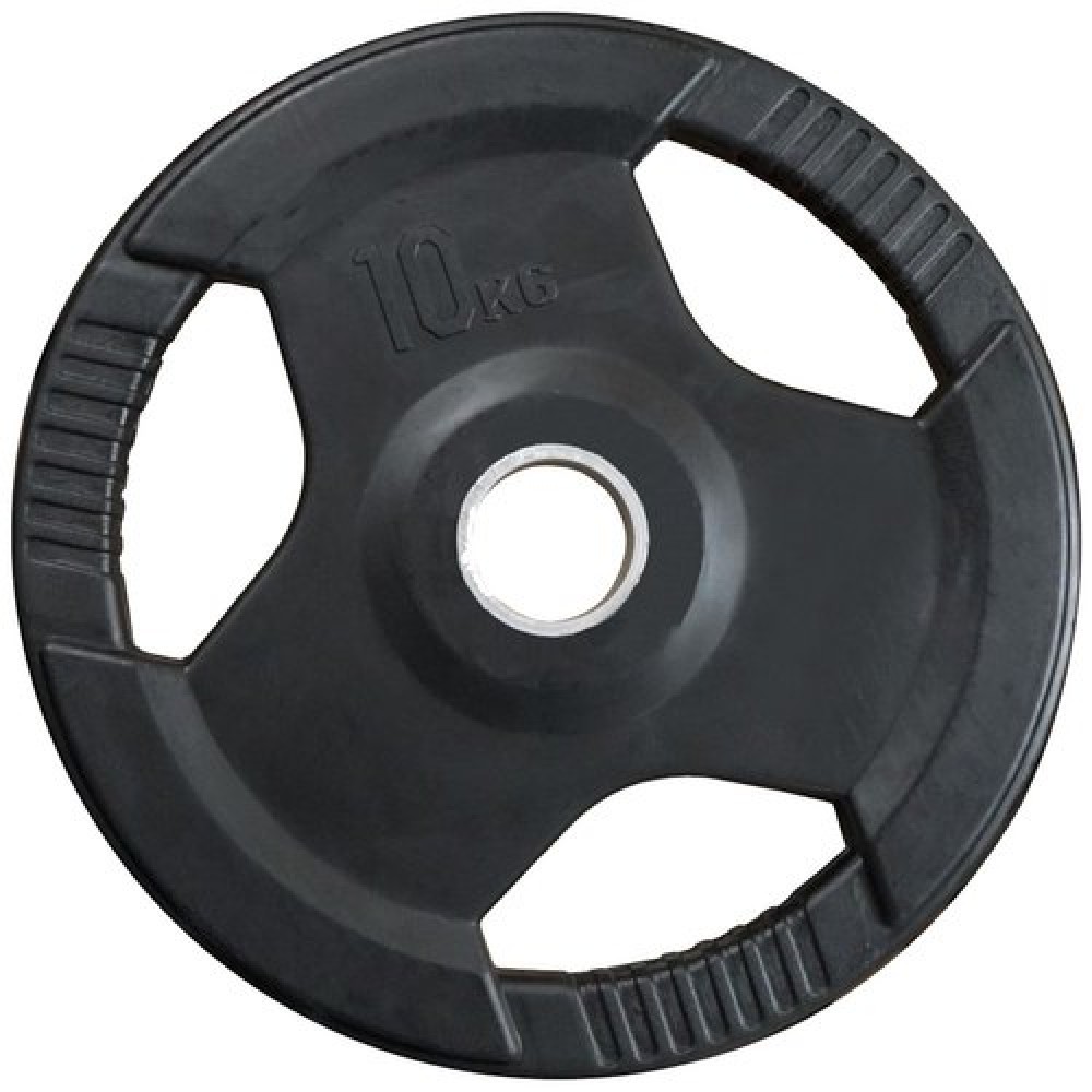 OLYMPIC BLACK RUBBER PLATE  10 kg