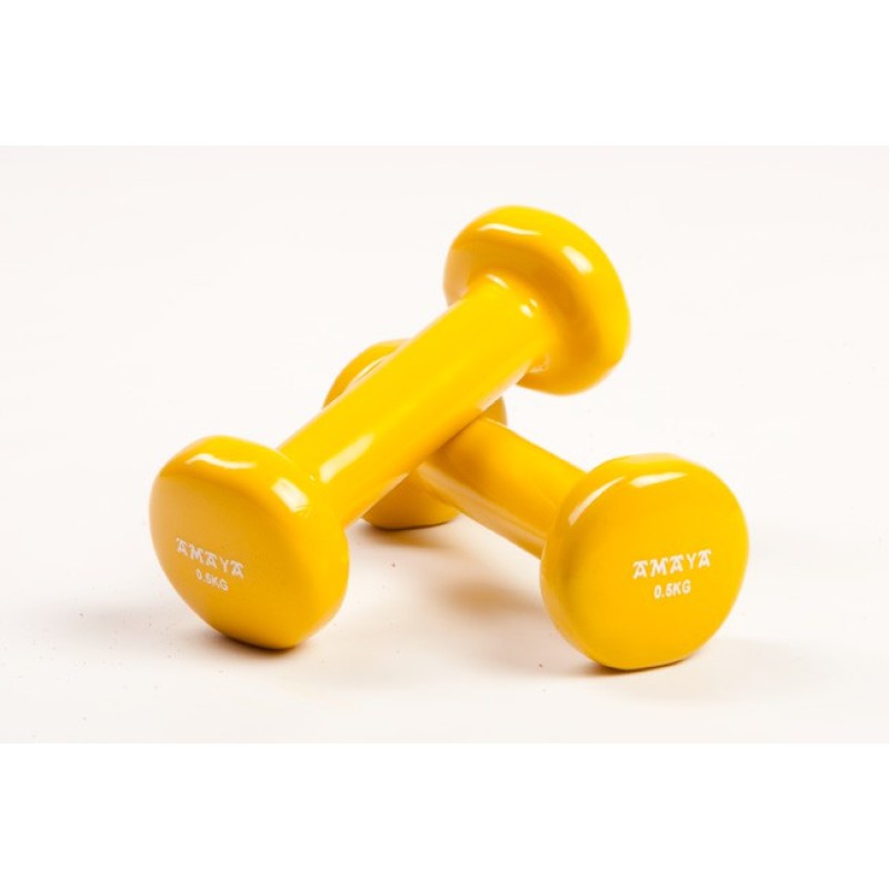 VINYL DUMBBELLS 2 x 0.5kg