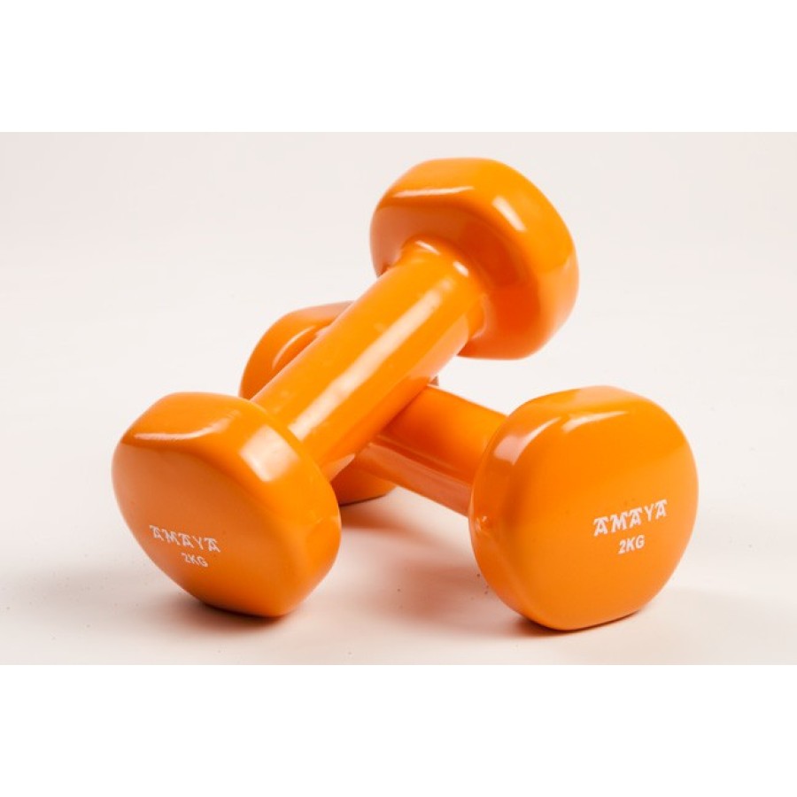VINYL DUMBBELLS 2 x 2kg